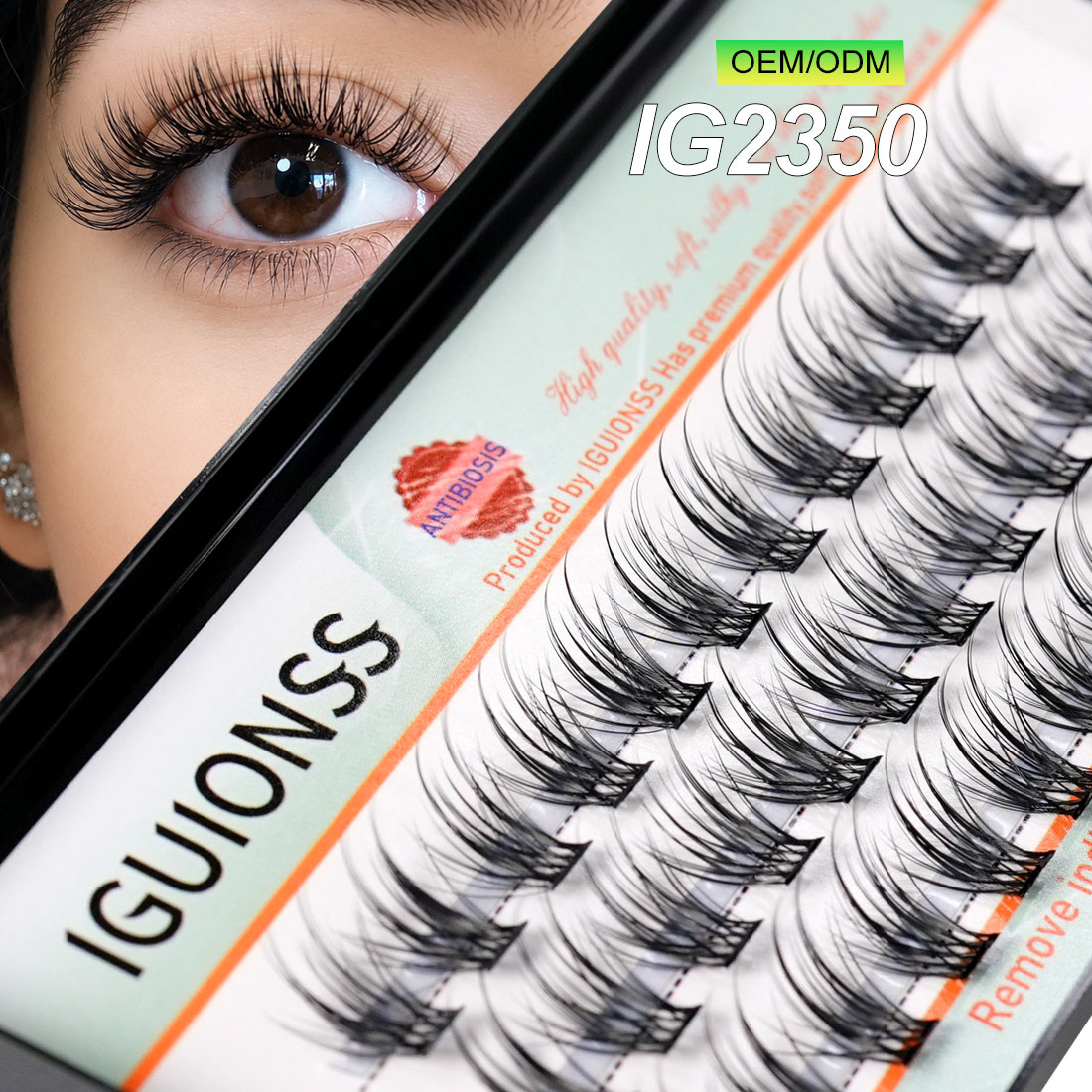 Eyelash Extension Human Hair - OEM ODM Wimpernbüschel DIY Einzelne Wimpernverlängerung