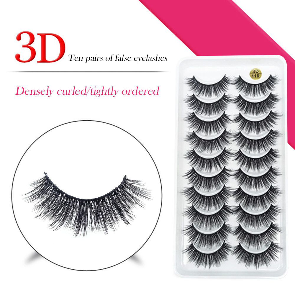 Eyelash Extension Eye Irritation - Natürliche falsche Wimpern, natürliche 3D-Faserwimpern für