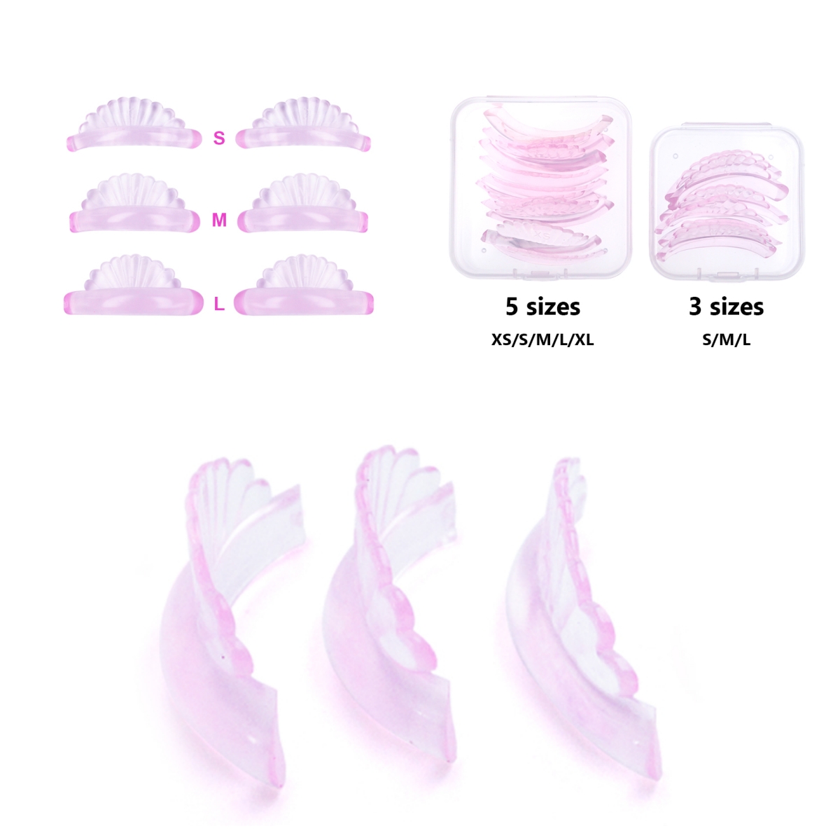 Eyelash Extension London - 3 Paare oder 5 Paar Lash
