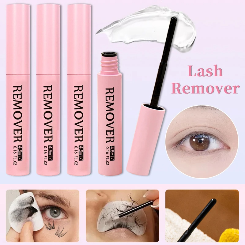 Eyelash Extension Eye Irritation - Wimpernkleber-Entferner-Flüssigkeit, sanfter, nicht reizender Entferner für
