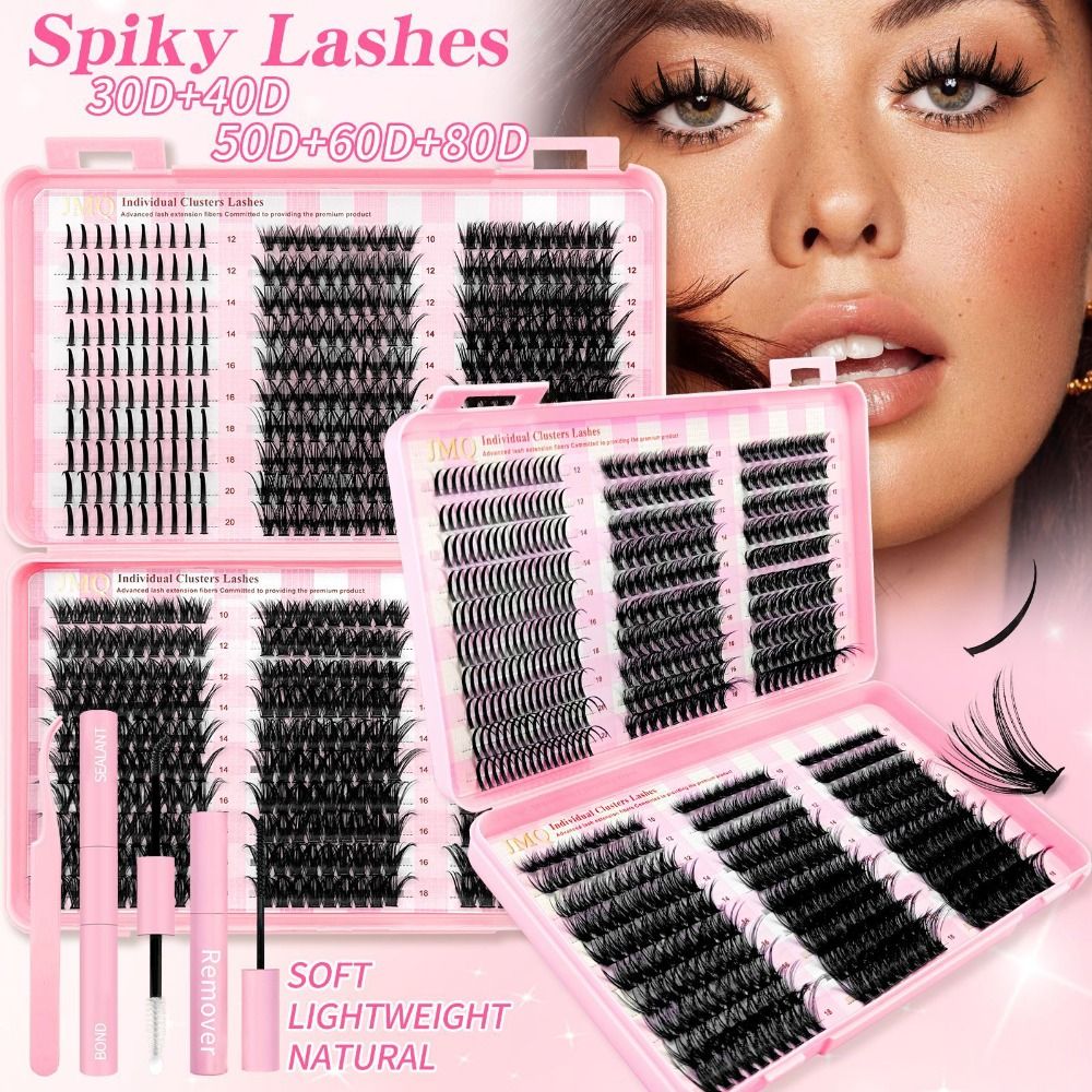 Eyelash Extension Natural Look - 9-16mm Lange Künstliche Wimpern 3D Volumen