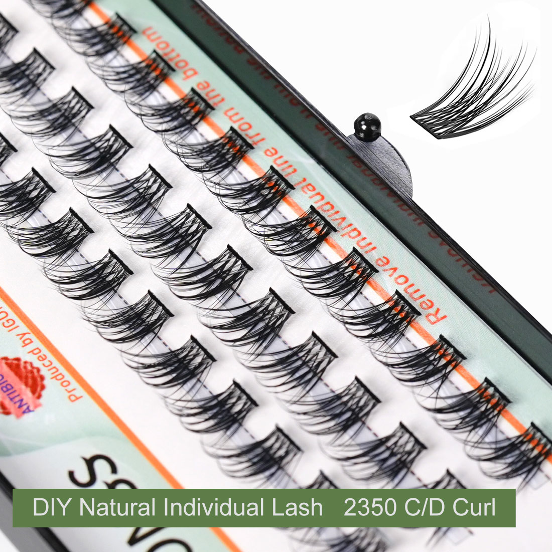OEM ODM Wimpernbüschel DIY Ein – Eyelash Extension Human Hair Bewertung und Preis