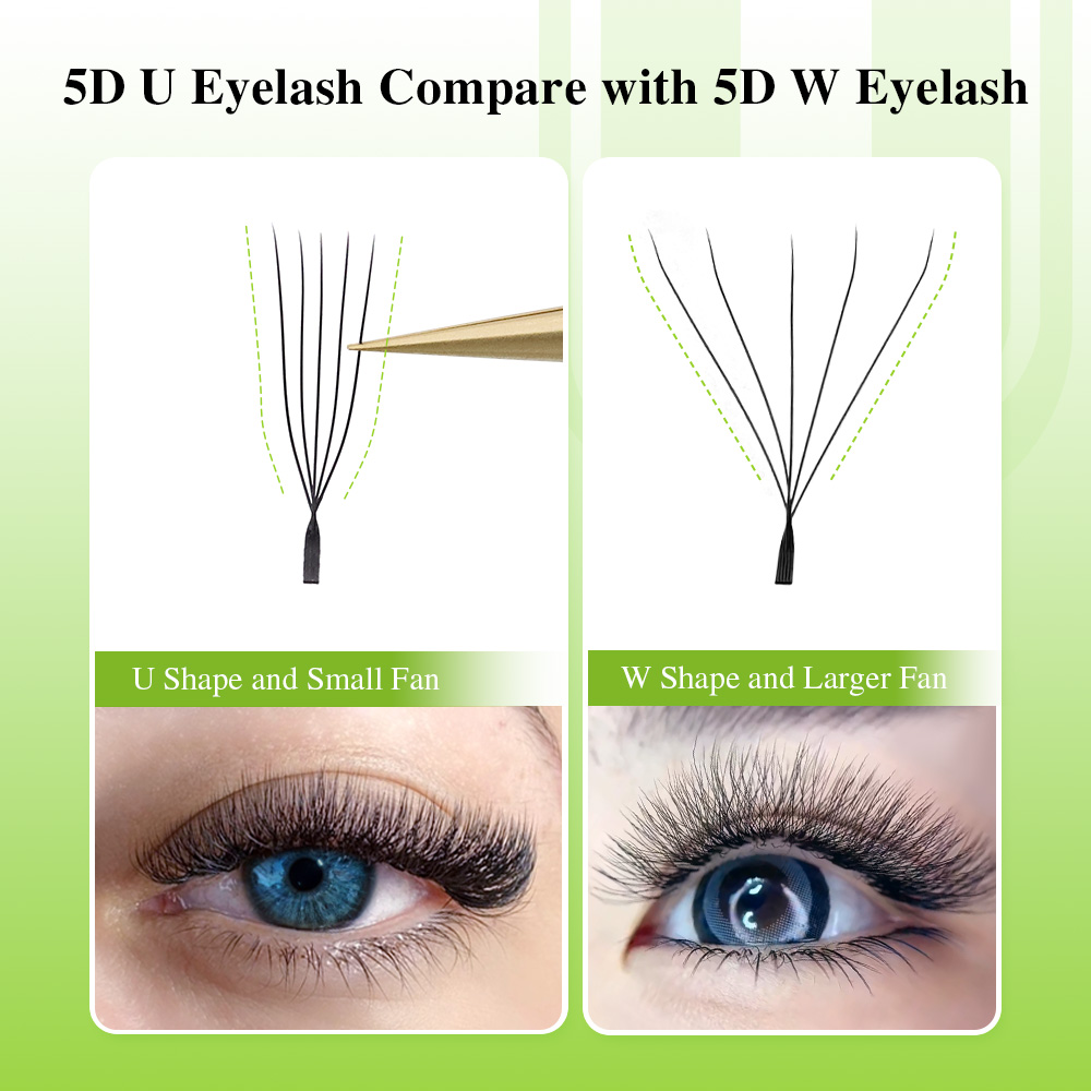 NAGARAKU U-Form 3D/4D/5D Weich – Eyelash Extension Human Hair Bewertung und Preis