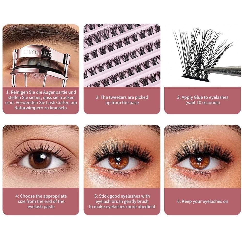 Hochwertige Bond-and-Seal Küns – Eyelash Extension Natural Look Bewertung und Preis