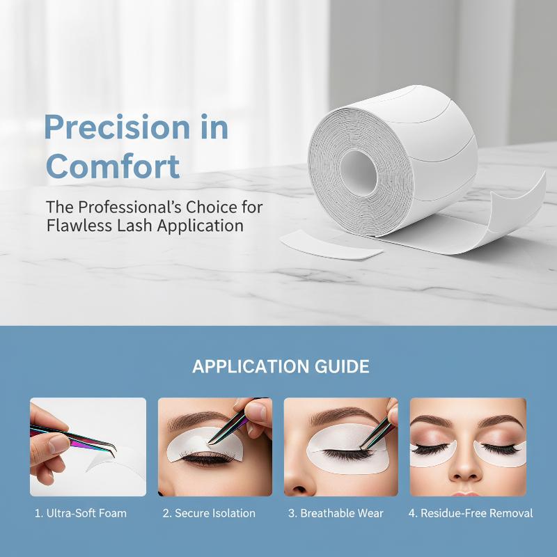 Nicht-reizende Schaumstoff-Aug – Eyelash Extension Eye Irritation Bewertung und Preis