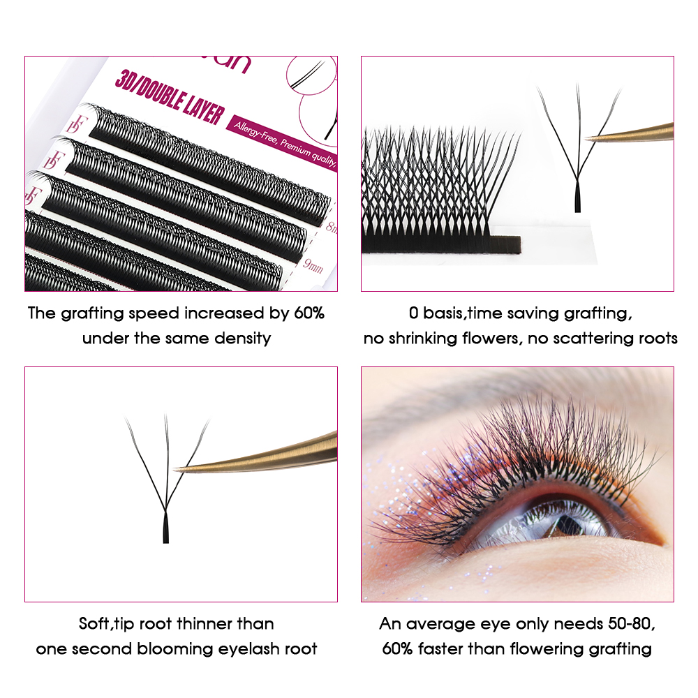 FADVAN 6D-W-förmige Wimpernver – Eyelash Extension For Asian Eyes Bewertung und Preis