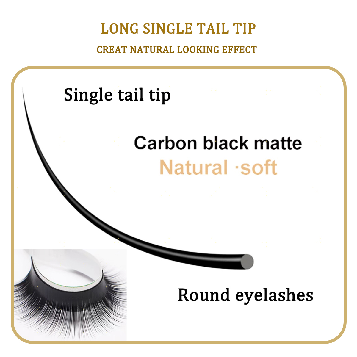 Domi Faux Mink Falsche individ – Eyelash Extension Human Hair Bewertung und Preis