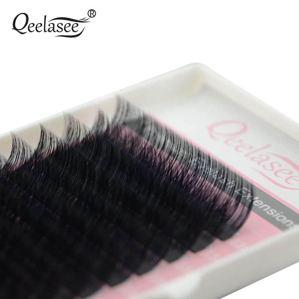 Qeelasee Faux Nerz Einzelne Wi – Eyelash Extension Russian Bewertung und Preis