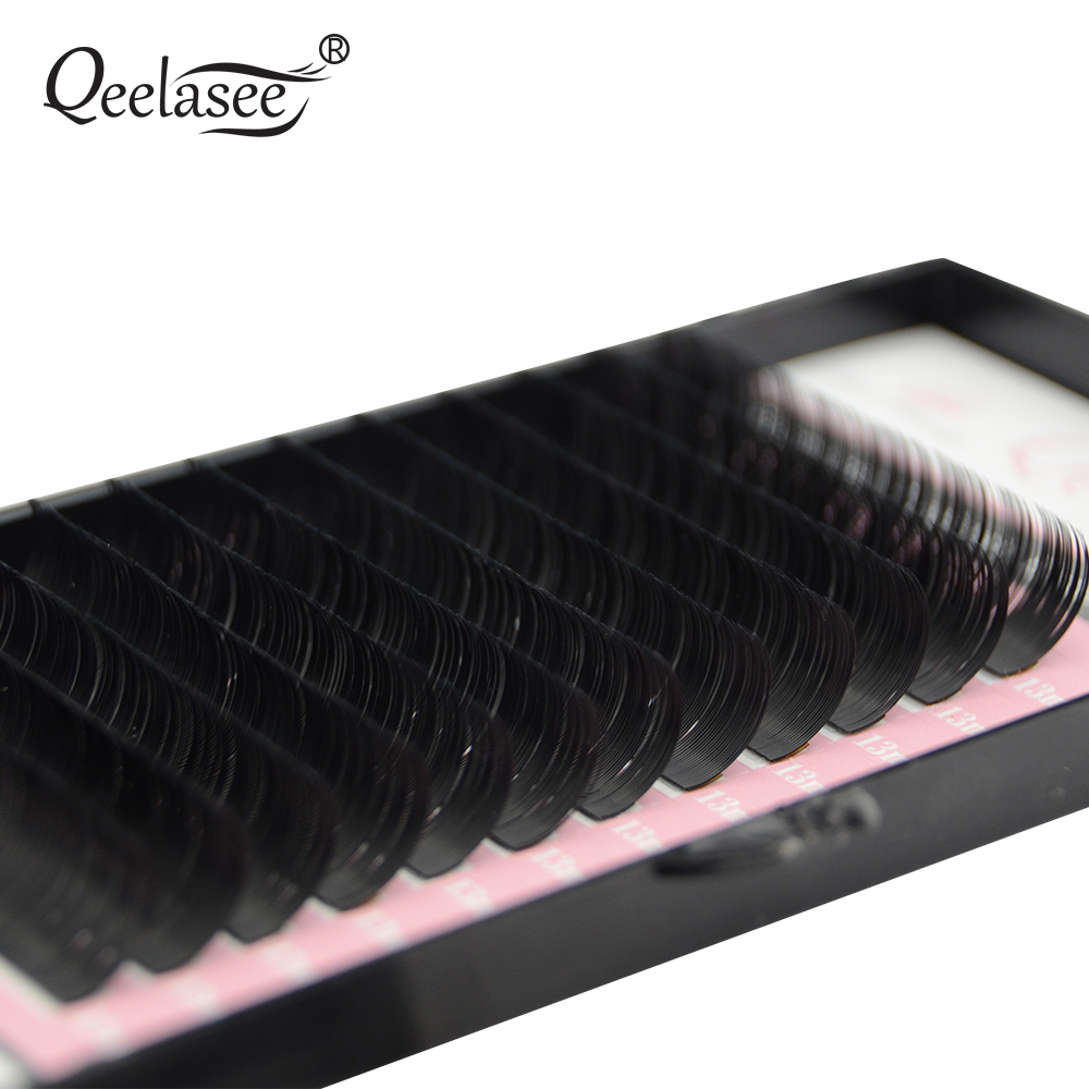Qeelasee Faux Nerz Einzelne Wi – Eyelash Extension Russian Bewertung und Preis