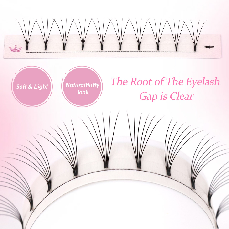 Rujade Vorgefertigte Volumen-W – Eyelash Extension Russian Bewertung und Preis
